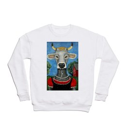 Country Cow Crewneck Sweatshirt