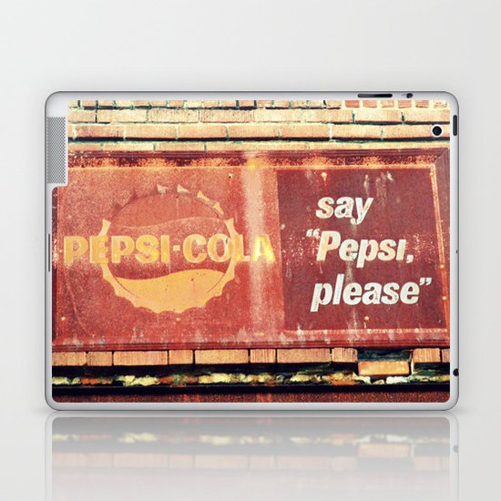 Pepsi, please. Laptop & iPad Skin