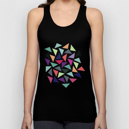 Geometric Pattern VI Unisex Tank Top