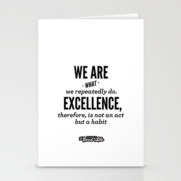 Excellence Stationery Cards