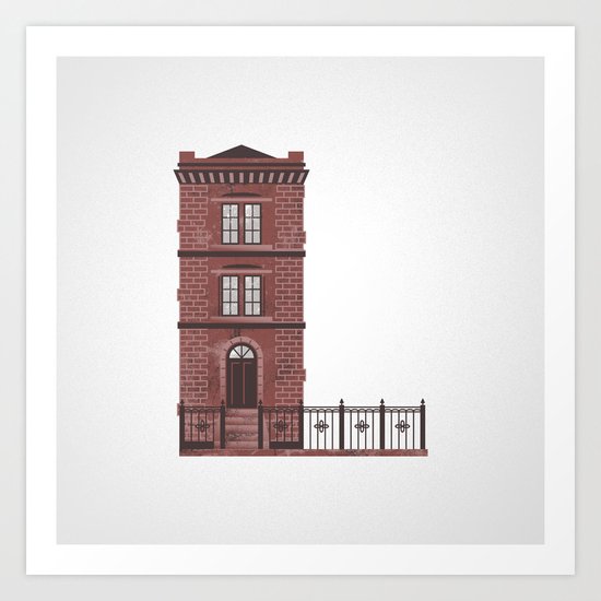 The Letter L Art Print