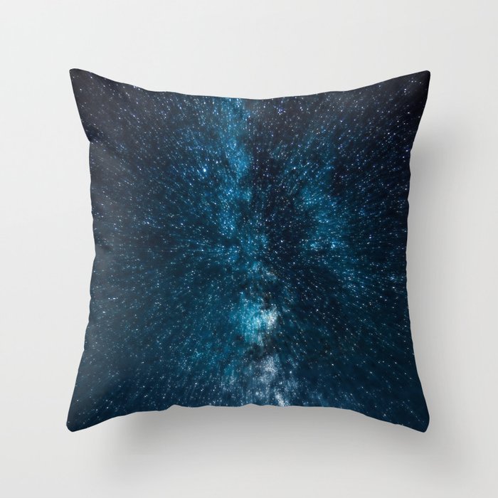Brisk Milky Way Throw Pillow