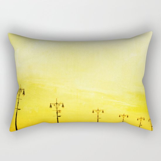 Coney Island Boardwalk Rectangular Pillow