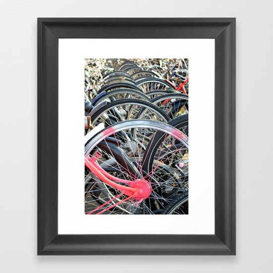 Wheels Framed Art Print