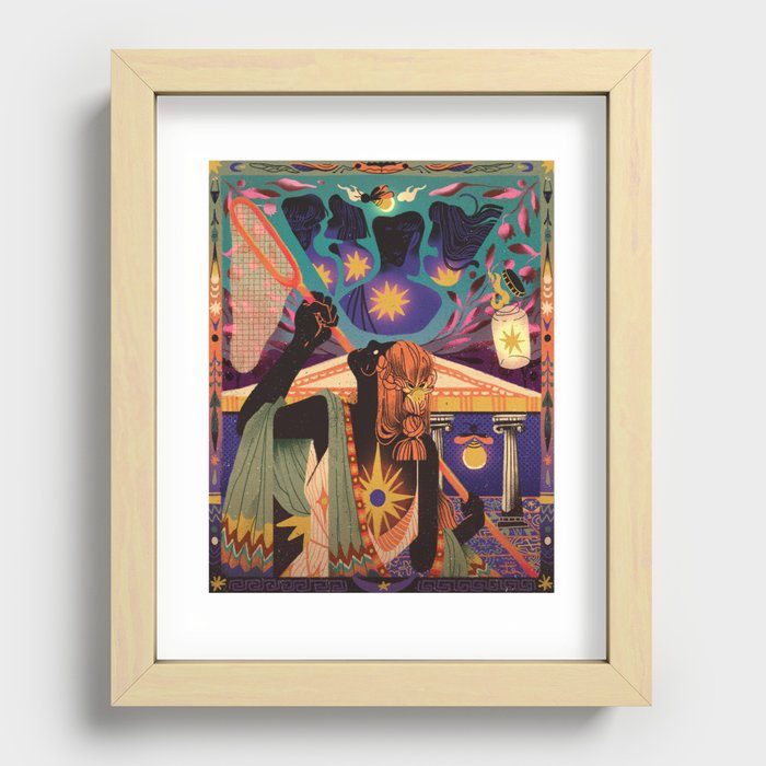 Firefly Recessed Framed Print