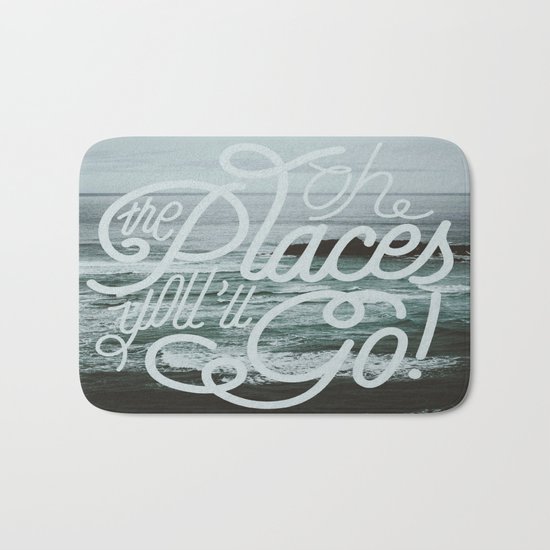 Oh the places you'll go! Bath Mat