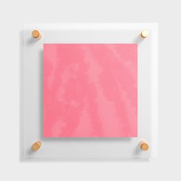 Watercolor Watermelon Pink  Floating Acrylic Print