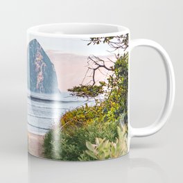 Path to the Beach | Surreal and Colorful Collage Mug
