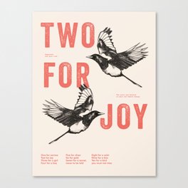 Two for Joy Canvas Print