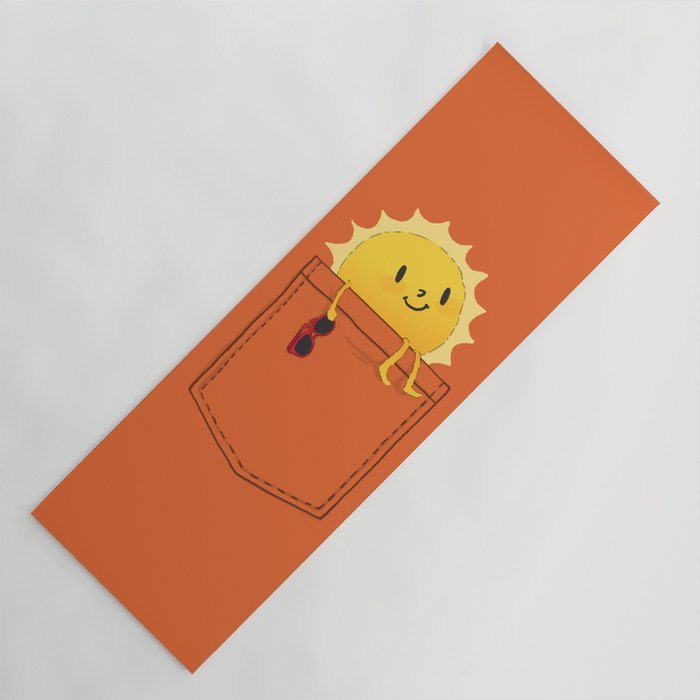 Pocketful Of Sunshine Yoga Mat By Budikwan Society6