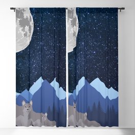 Midnight Sky  Blackout Curtain