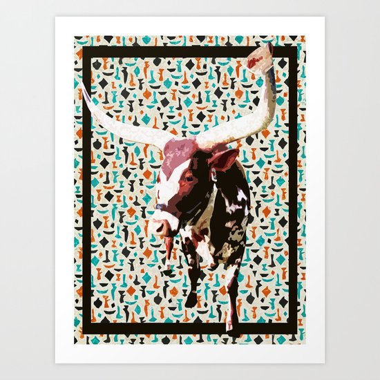Sadie in a China Shop Art Print