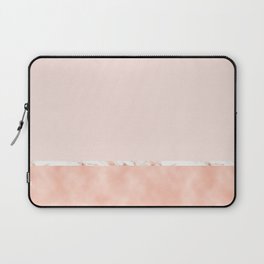 Peaches and cream marble Laptop Sleeve