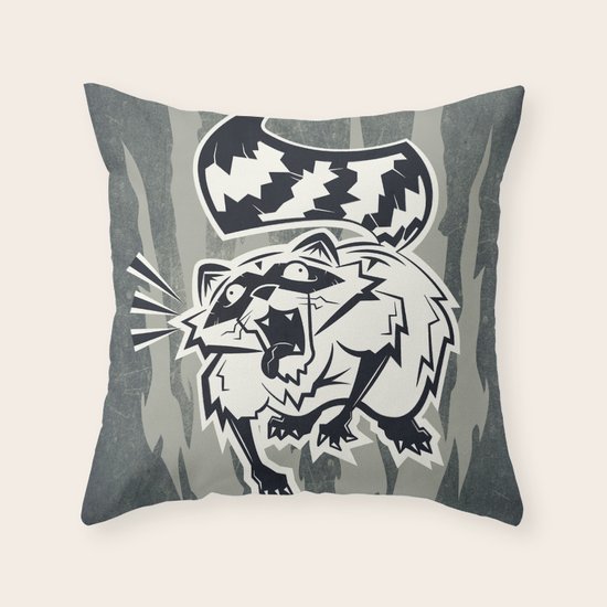 Rabid Throw Pillow