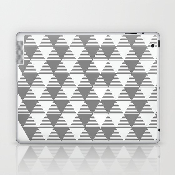 Grey or Gray Laptop & iPad Skin