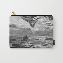 Parallèle Carry-All Pouch | Digital, Graphicdesign, Popart, Illustration, Oil, Mixed Media, Other, Curated, Black and White 