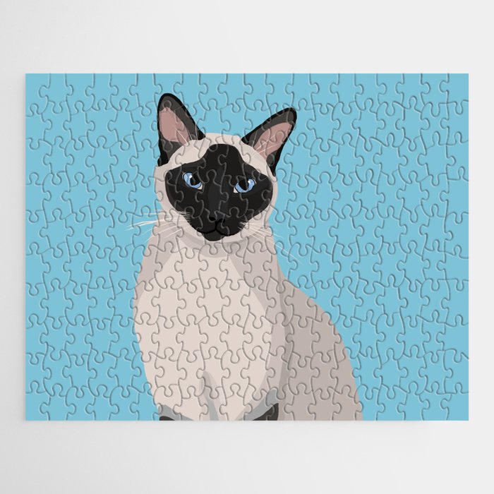 Siamese cat on sale jigsaw puzzle