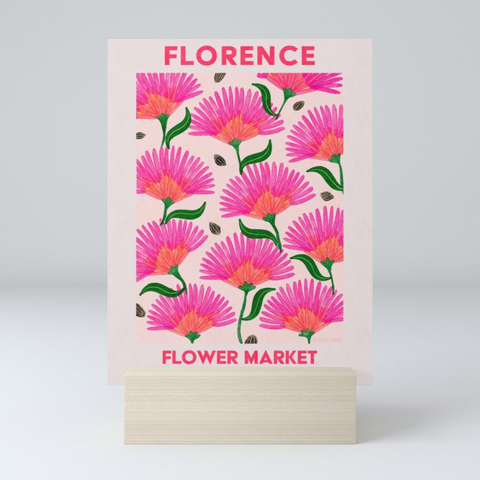 Retro Wall Art | Florence Flower Market | Matisse Print | Printable Mini Art Print