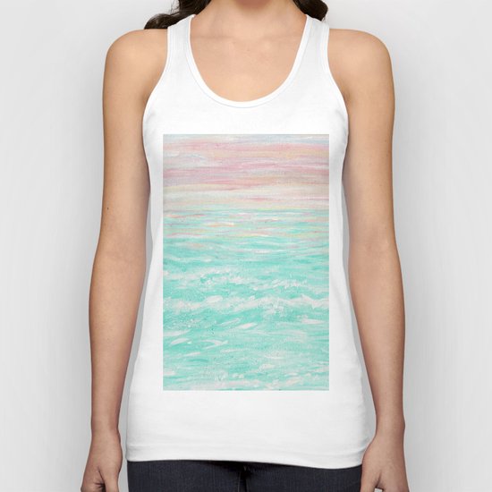 "Tropical Sunset" Unisex Tank Top