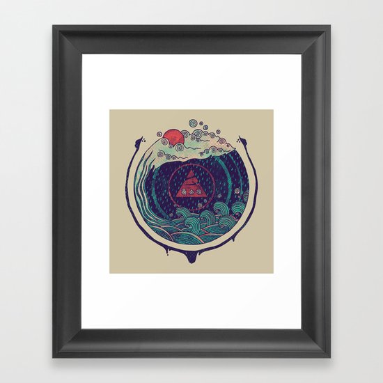 Water Framed Art Print