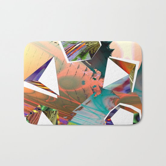 platonic Solids Bath Mat