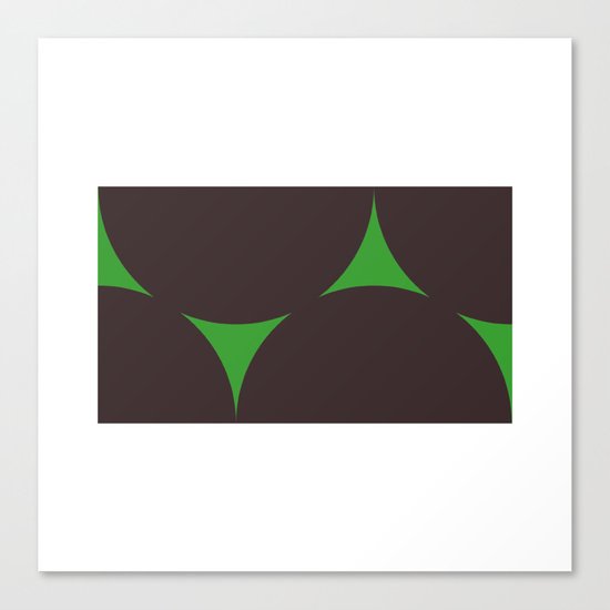 #210 Dark matter – Geometry Daily Canvas Print