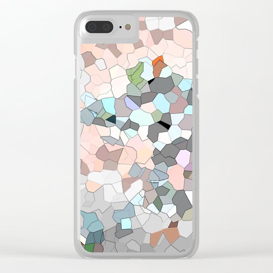 Mermaid Cells Clear iPhone Case