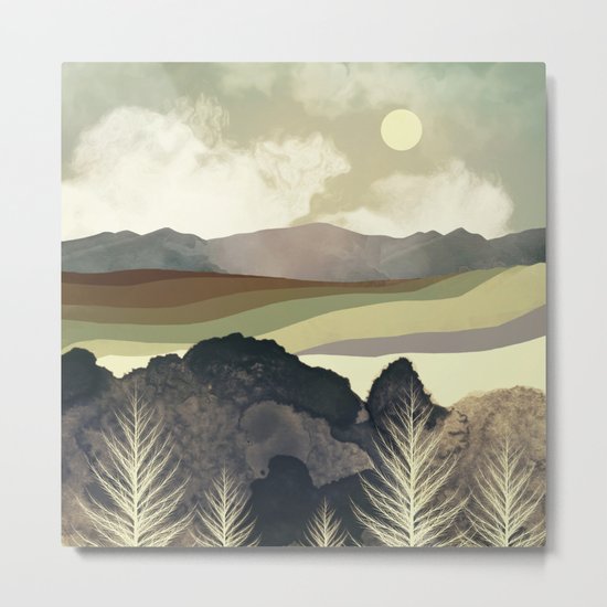 Retro Afternoon Metal Print