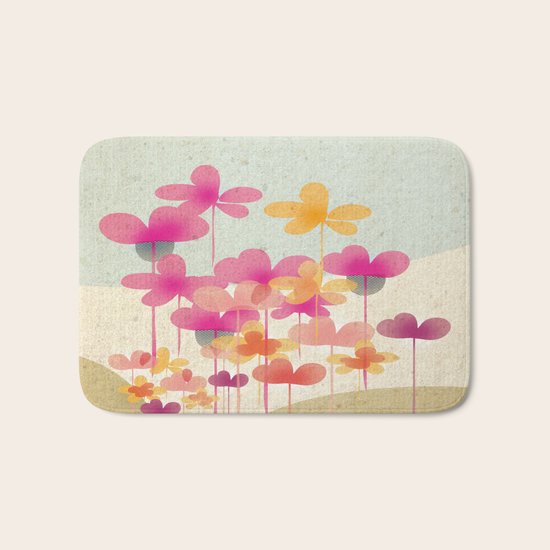 FlowerHill Bath Mat