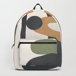 Modern Abstract Shapes 12 Backpack