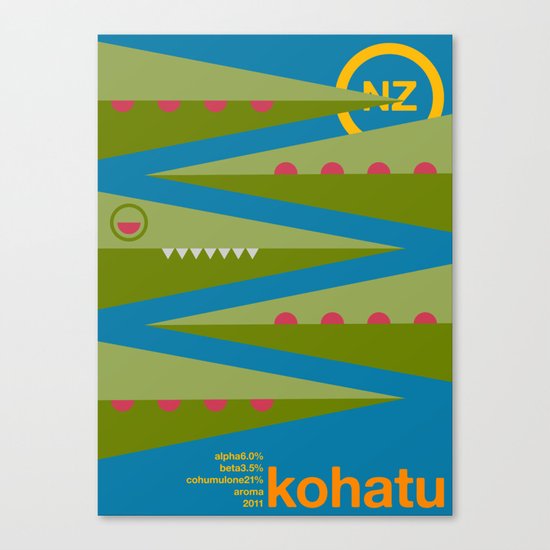 kohatu single hop Canvas Print