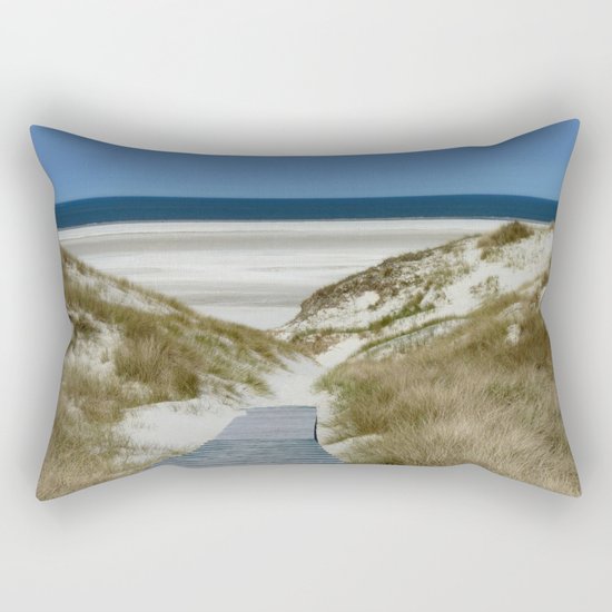 going into life Rectangular Pillow