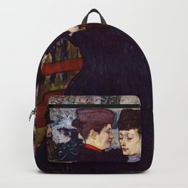 Henri de Toulouse-Lautrec "Two Woman Waltzing" Backpack | Toulouse Lautrec, Dancing, Waltz, Painting, Dance, Twowoman, Lautrec, Waltzing 