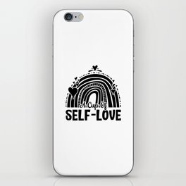 Mental Health A Cup Of Self Love Anxiety Anxie iPhone Skin