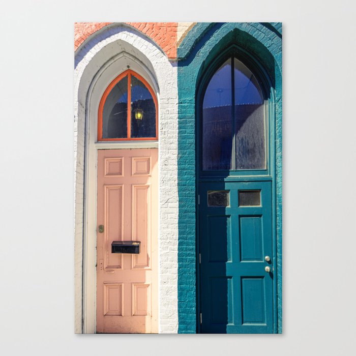 Colorful Doorways III Canvas Print