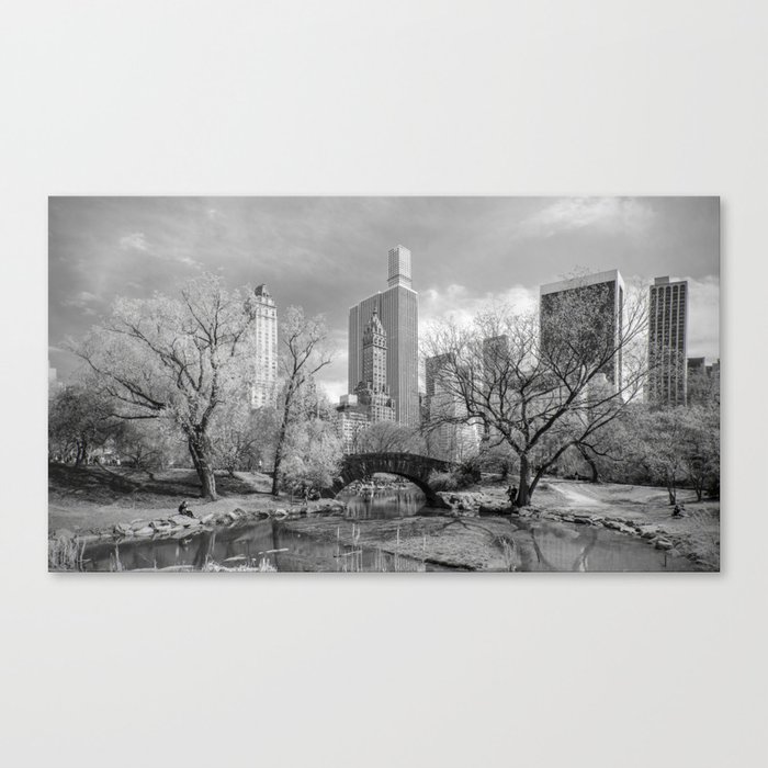 Central Park in Spring Canvas Print