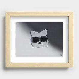 Westie - Stay Cool Recessed Framed Print