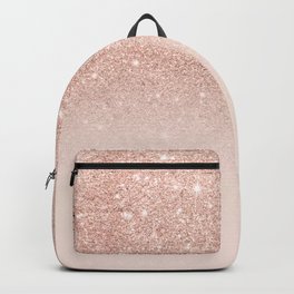 rose gold bookbag