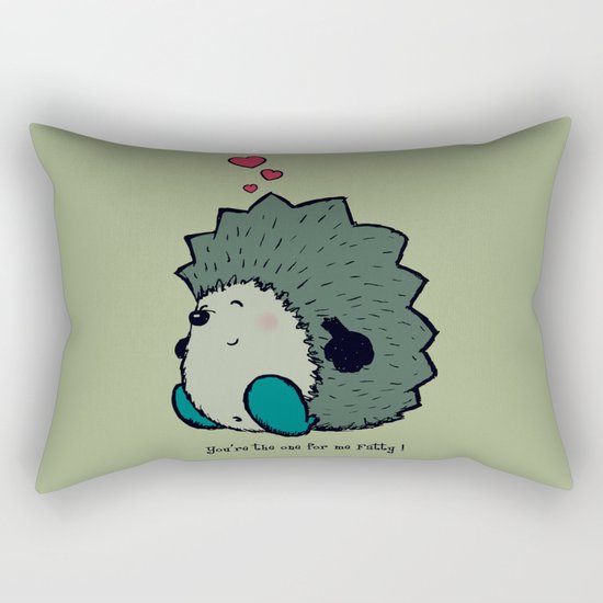 You're the one for me Fatty! Rectangular Pillow