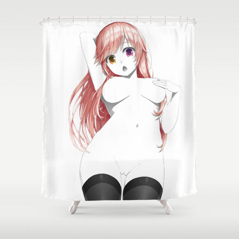 Hetrochromia Anime Girl Shower Curtain By Hanimeboy Society6