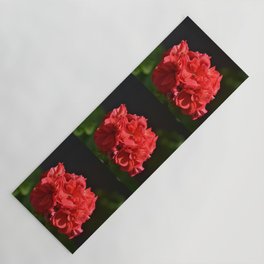 Red flower  Yoga Mat