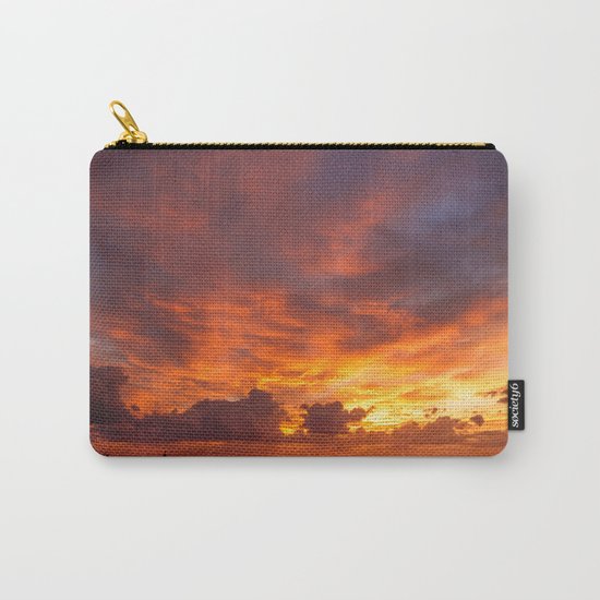 Burning Sunset Carry-All Pouch