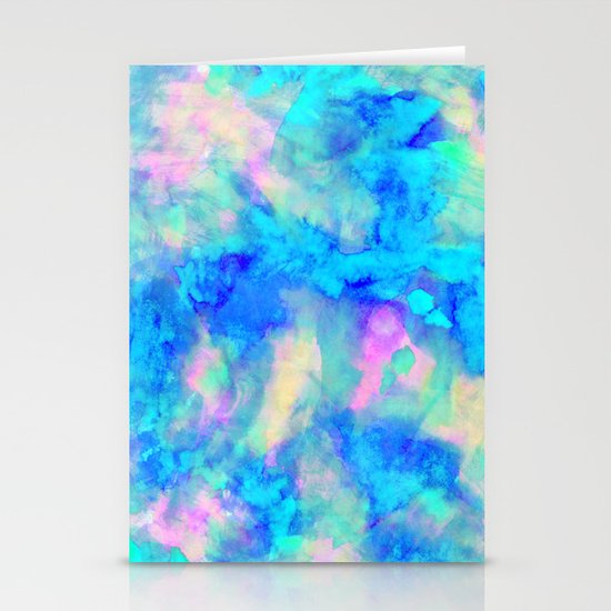 Electrify Ice Blue Stationery Cards