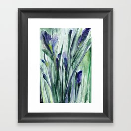 Irises #2 Framed Art Print