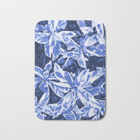 Aloha Blue Bath Mat