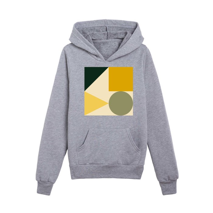 Modern Geometric 81B Kids Pullover Hoodie