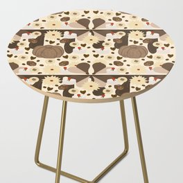 Just Desserts Pattern Side Table