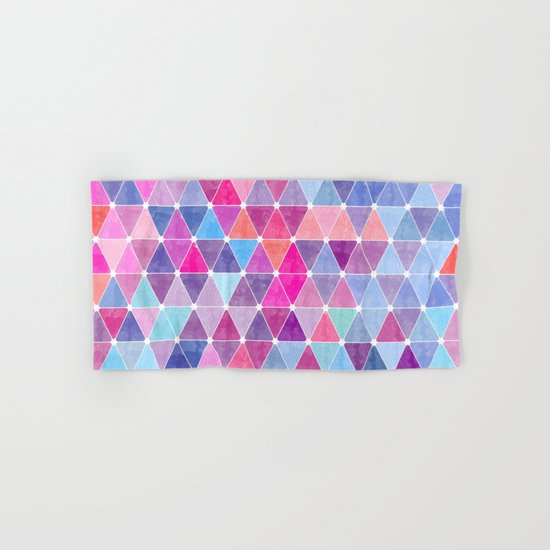 Lovely geometric Pattern Hand & Bath Towel