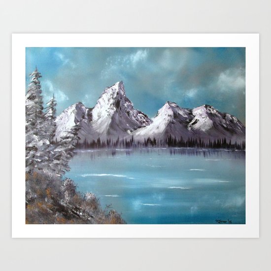 Mountain High Art Print