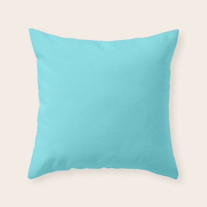 bright colored throw pillows